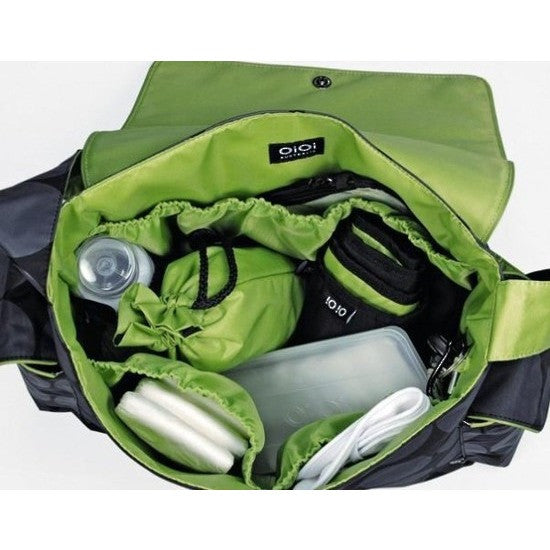 Lime green 2024 diaper bag